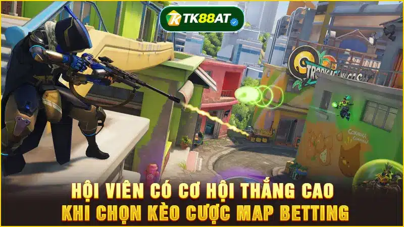 Hội viên có cơ hội thắng cao khi chọn kèo cược Map Betting