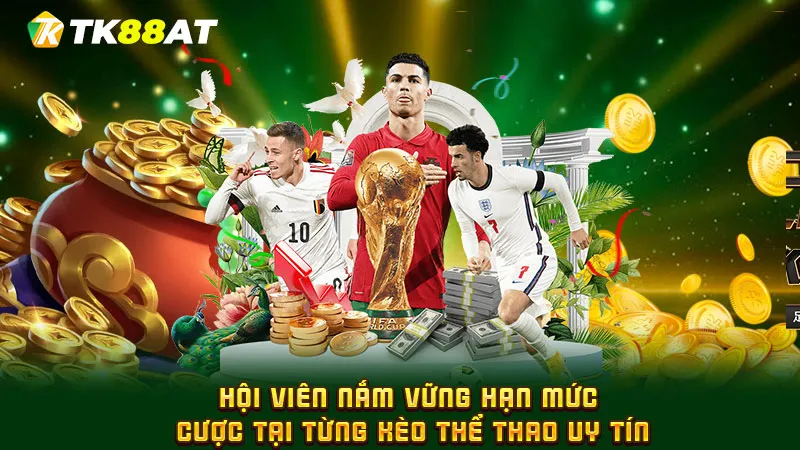 Hội viên nắm vững hạn mức cược tại từng kèo thể thao uy tín