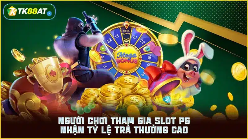 Người chơi tham gia slot PG nhận tỷ lệ trả thưởng cao