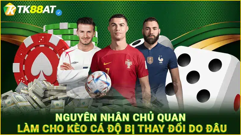 Nguyên nhân chủ quan làm cho kèo cá độ bị thay đổi do đâu