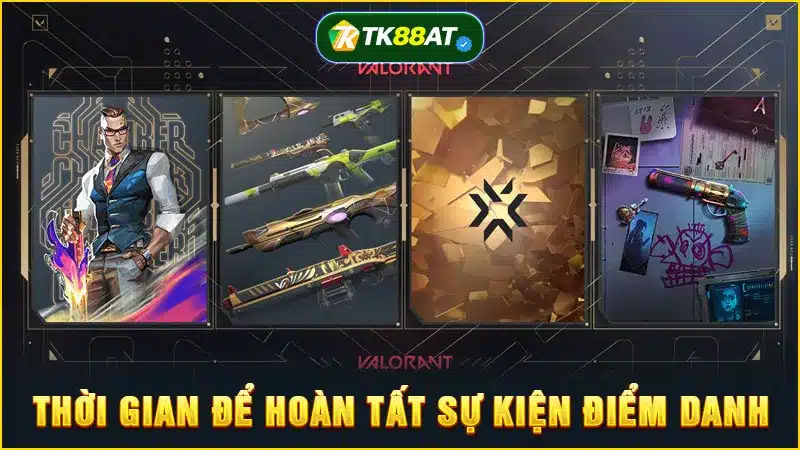 Thời gian để hoàn tất sự kiện điểm danh